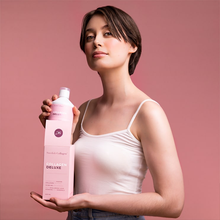 Colagen Deluxe (din Pește) - Lichid, Hidrolizat Tip 1 și 3 cu 12.500mg + Acid Hialuronic 75 mg + Biotină 5000 mcg + MSM + Zinc + Siliciu + Vitamine – 500 ml 10 Colagen Deluxe Colagen Lichid