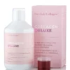 Colagen Deluxe – Colagen Marin Hidrolizat Lichid cu 12.500 mg + Acid Hialuronic 75 mg + Biotină 5000 mcg + MSM 125 mg + Zinc + Siliciu + Vitamine – Sticlă cu 500 ml