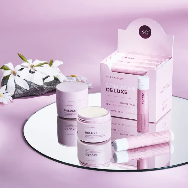 Colagen Deluxe Fiole + Crema de Noapte si zi cu retinol