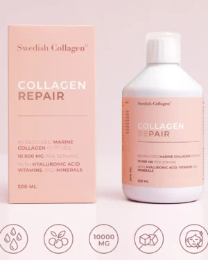 Colagen Repair (din Pește) – Lichid, Hidrolizat de Tip 1 și 3 cu 10.000mg + Acid Hialuronic + Biotină + MSM + Zinc + Siliciu + Vitamine – 500ml 5 Colagen Repair - Colagen Marin Hidrolizat 10000mg