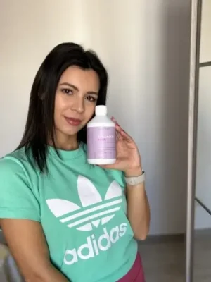 Colagen Hair - Formula Speciala pentru Par - Lichid, Hidrolizat Tip 1 si 3 cu 2500 mg (din Peste) + Acid Hialuronic 100 mg + Retinol 800 mcg + Biotina 5000 mcg + Ashwagandha 100 mg + Coenzima Q10 + MSM + Siliciu + Zinc + Vitamine - 500 ml