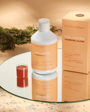 Colagen Morning Glow (din Peste) - Lichid, Hidrolizat Tip 1 si 3 cu 10.000 mg + Acid Hialuronic 25 mg + Retinol 800 mcg + Biotina 5000 mcg + Probiotice + MSM + Siliciu + Vitamine - 500 ml 4 Colagen Morning Glow - Colagen Marin Hidrolizat Tip si 3