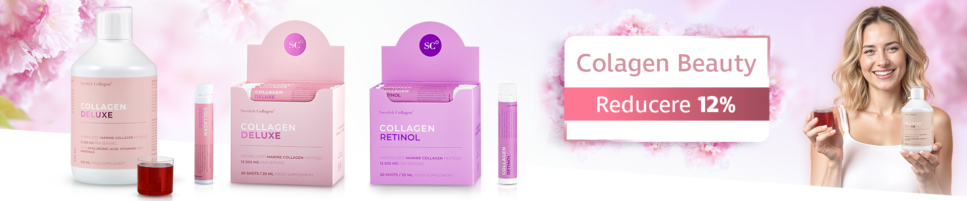 Reducere 12% la Colagen pentru frumusete
