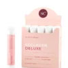 Colagen Deluxe 10 Shots Travel Pack – Colagen Marin Hidrolizat Lichid cu 12.500 mg la doza zilnica + Acid Hialuronic + Biotina + MSM + Zinc + Siliciu + Vitamine – Usor de transportat si administrat