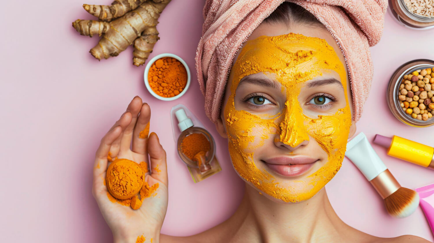 exfoliant cu turmeric