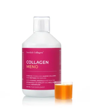 Colagen Meno - Colagen Marin Hidrolizat Lichid Tip 1 si 3 cu 12.000 mg + Acid Hialuronic + Elastina + Coenzima Q10 + Mix de Plante pentru Menopauza + Vitamine si Minerale - 500 ml 4 Colagen Meno - Colagen Marin Hidrolizat Lichid Tip 1 si 3 cu12.000 mg + Acid Hialuronic + Elastina + Coenzima Q10 + Mix de Plante pentru Menopauza + Vitamine si Minerale - 500 ml