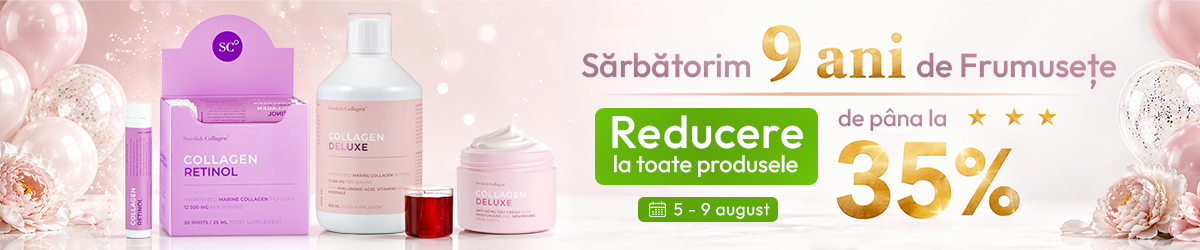 Home - Swedish Colagen 6 Aniversăm 9 ani de Swedish Colagen în România cu reduceri de până la -35% !
