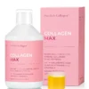 Collagen Max - Colagen Marin Hidrolizat Lichid 15.000 mg Tip 1 și 3 + Acid Hialuronic 150 mg + Elastină 50 mg + MSM 125 mg + Biotină 5000 mcg + Zinc + Seleniu