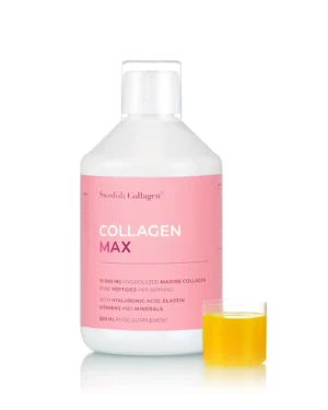 Collagen Max - Colagen Marin Hidrolizat Lichid 15.000 mg Tip 1 și 3 - Sticla 500 ml