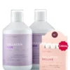 Pachet Hair - 2 sticle × Collagen Hair 500ml + Cadou Colagen Deluxe 10 Shots Travel Pack